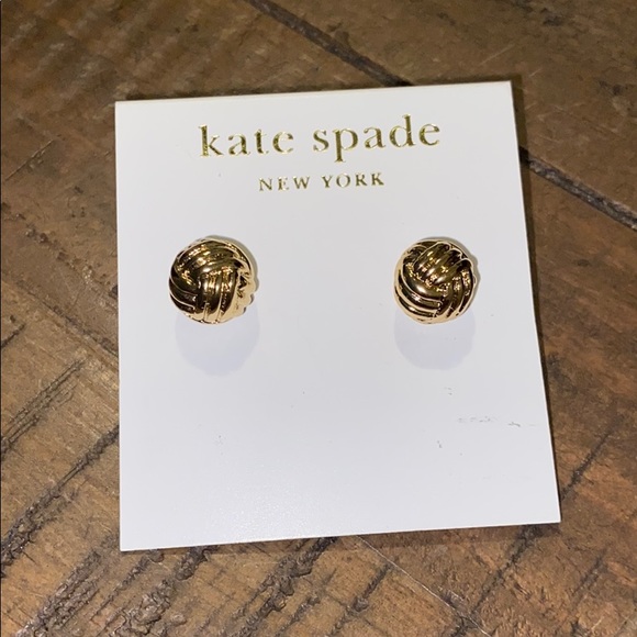 Kate spade 14k gold full earrings
